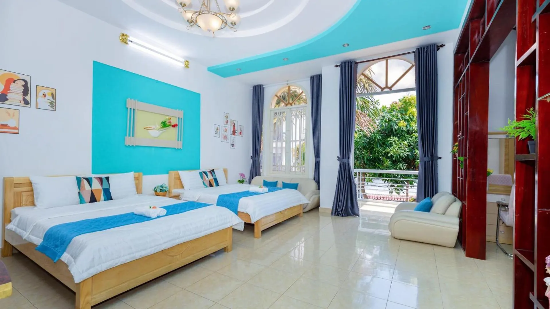 וונג טאו Villa 433 - Free Karaoke - Bida - San Vuon Ho Boi Gan Bien Bai Sau